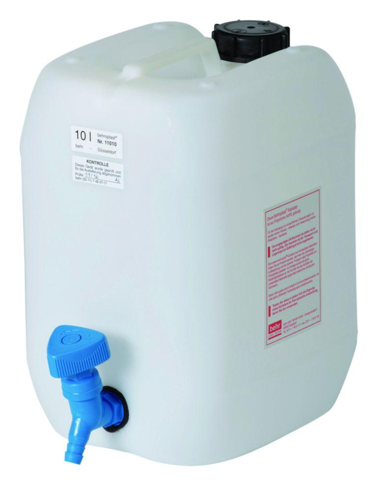 Behr Labor Carboys WK 5L, PE with Welded Stopcock