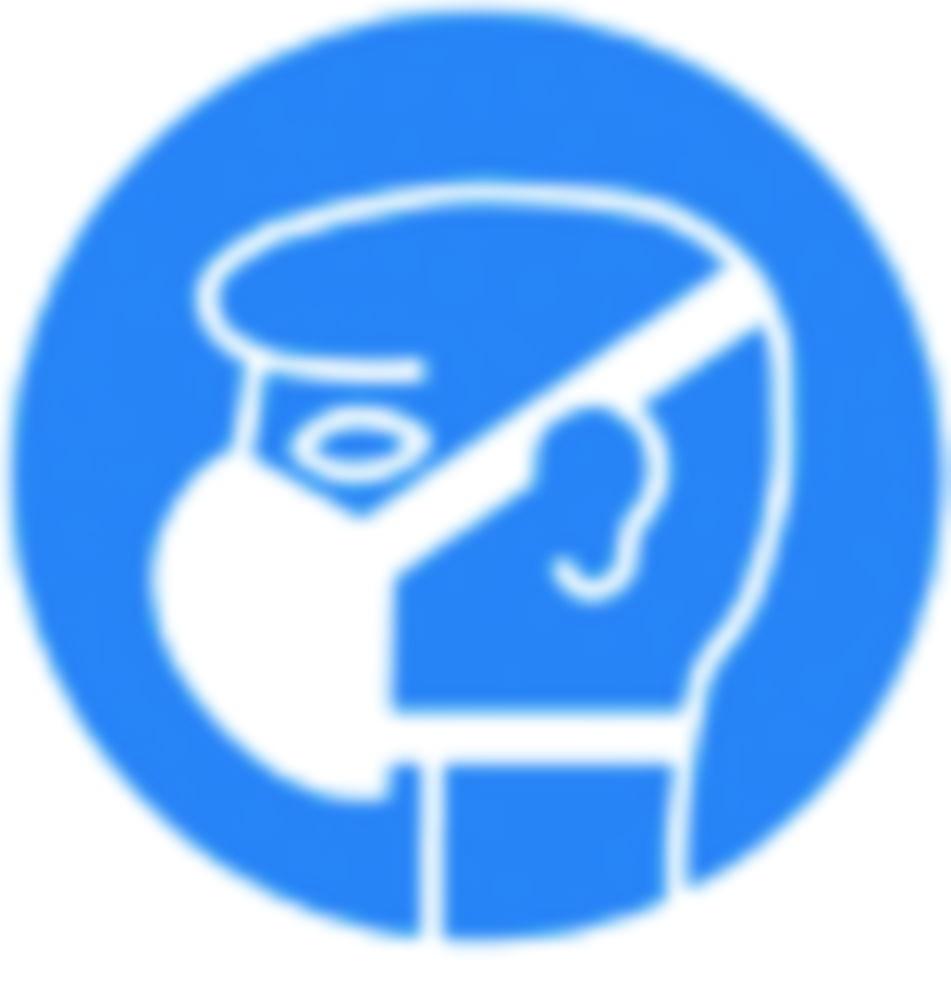 Gebra Secubox Mini, 23.6x12.0x12.0cm, Blue – Light Mouth Protection Storage