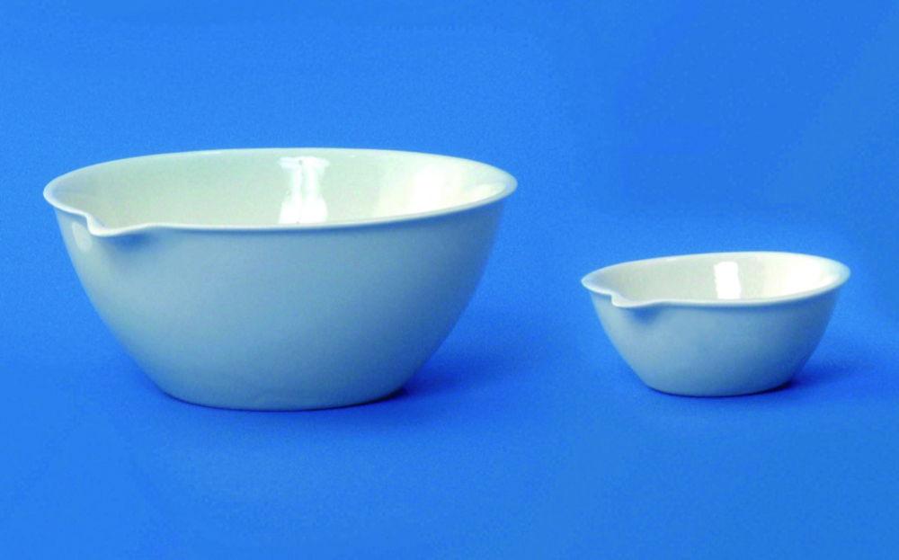 LLG Evaporating Dish 274/9, 1200 ml, 195 x 74 mm, Flat Bottom, with Drain

