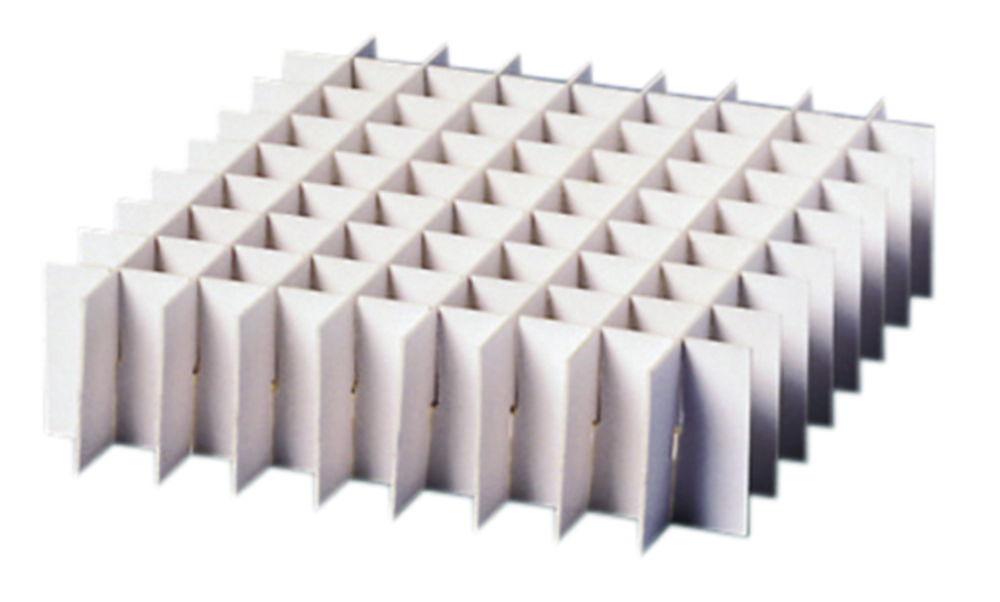 LLG Grid Divider 10x10 H22mm from Cardboard for Cryobox 136 x 136 mm