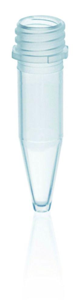 BRAND Test Tubes 1.5 ml, PP without Lid, Ungrad., Non-Sterile, without Standing Ring, Pack of 1000