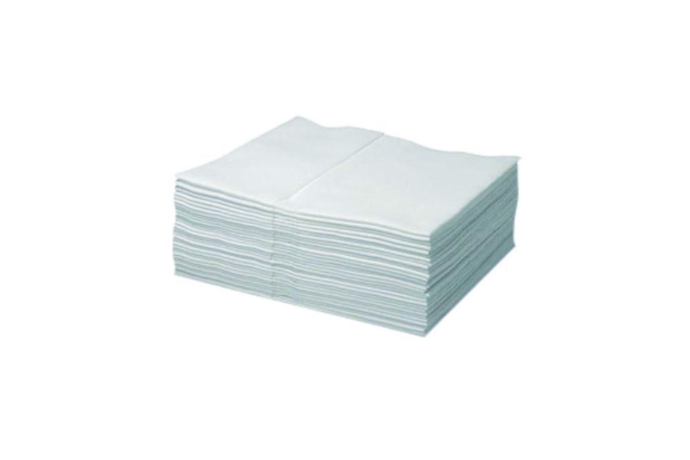 ZVG Multitex Tissues, White 38x34cm, Viscose Fleece, Lint-Free, Washable, Extremely Tearproof, Box of 40 Tissues, Pack of 10
