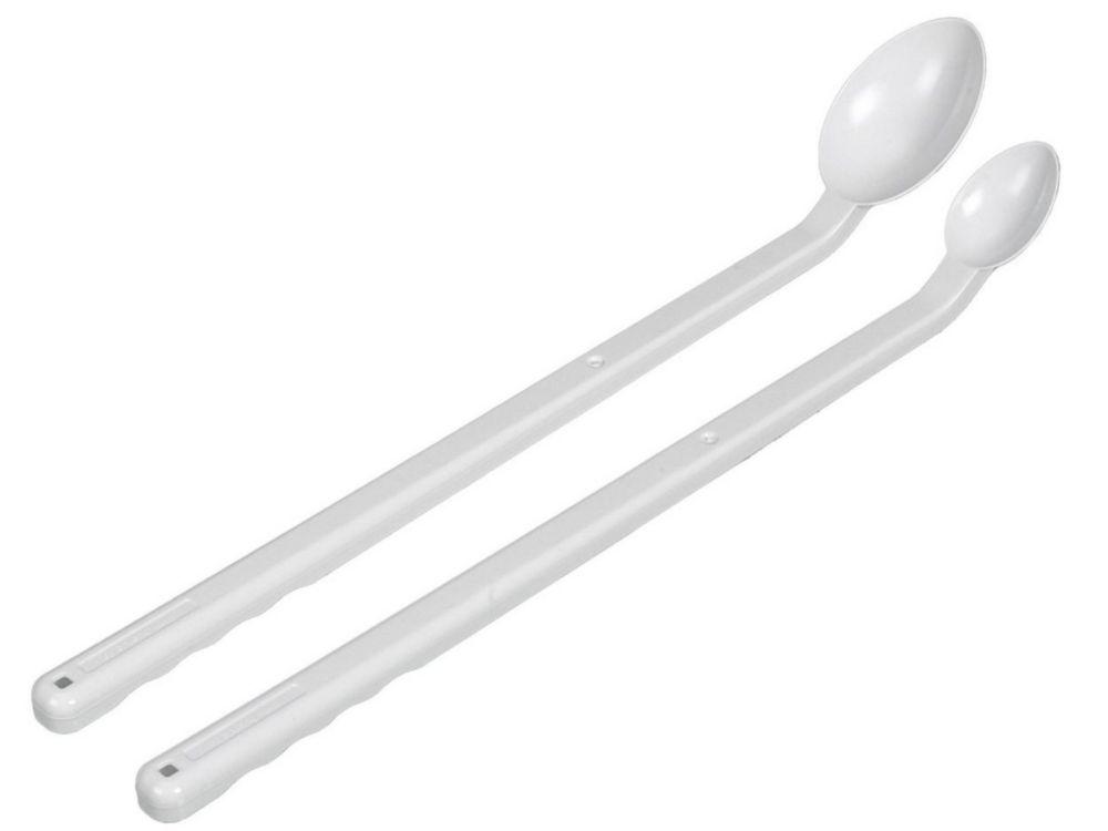 Bürkle Sample Spoon, Long Handle, 5 ml, PS, White, Sterile, Pack of 10