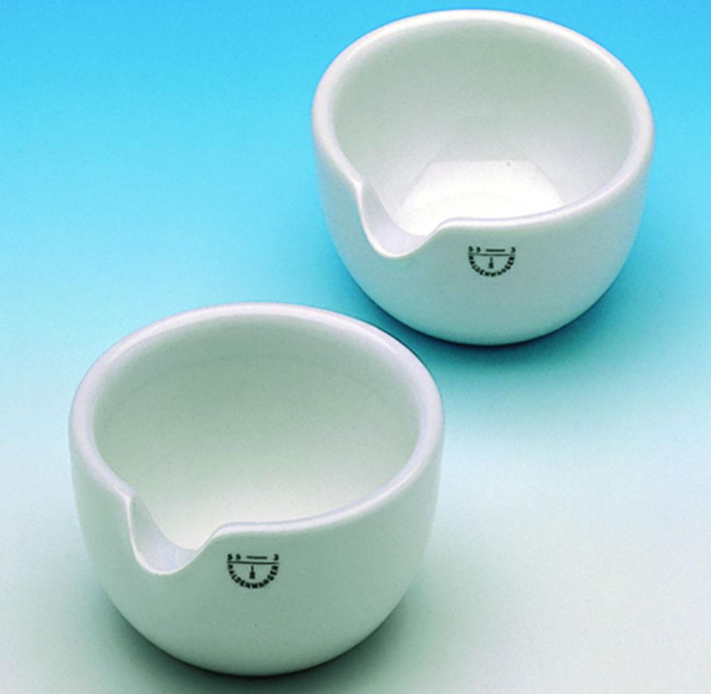 Haldenwanger Mortars, Porcelain, Without Pestle, Inside Diameter 180 mm
