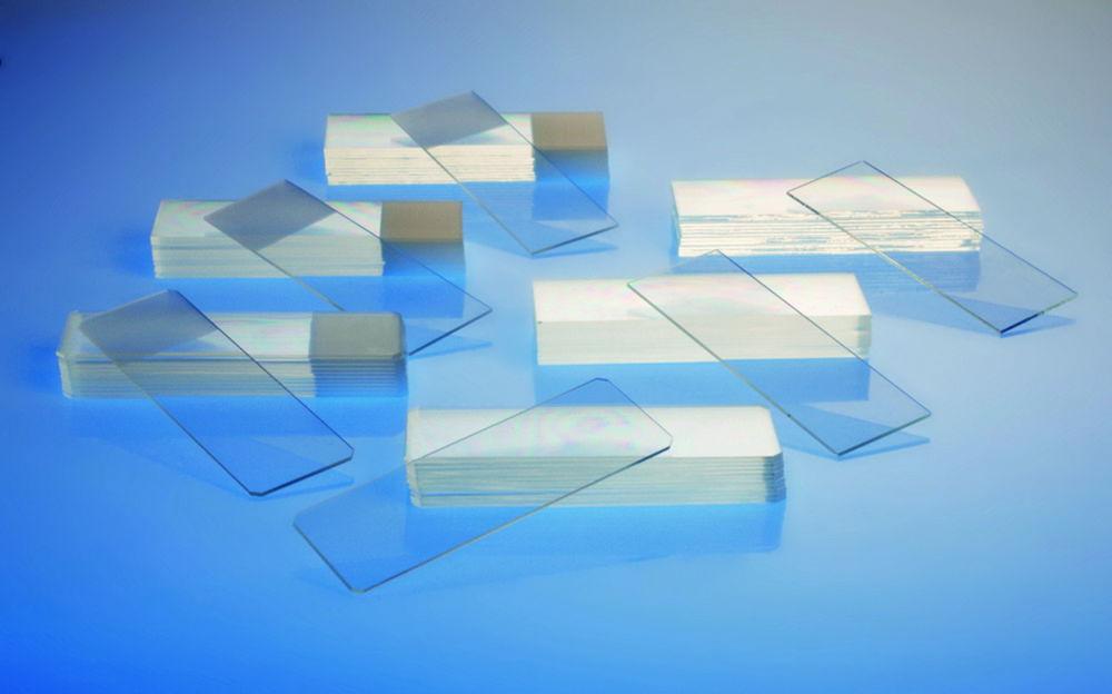 Epredia Microscope Slides 76x26 mm Extra White (Ground Edges, Frosted End, Pack of 50)