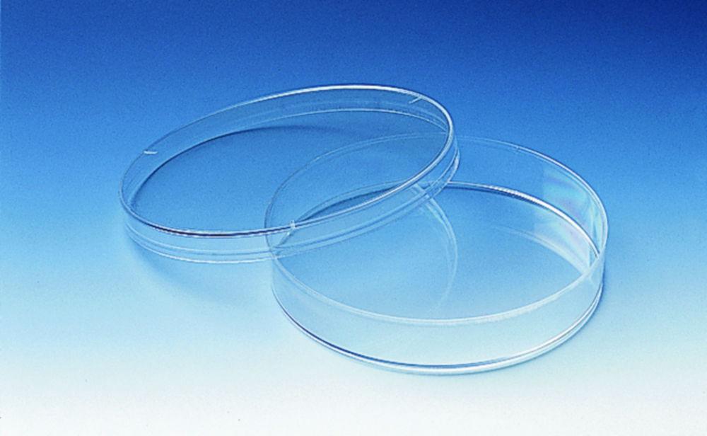 BRAND Petri Dishes 55x14 mm with Lid, Vent, PS, Pack of 108x15

