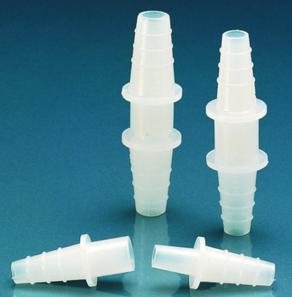 Kartell Plug Tubing Connector, PE, 3-5 mm, 2 Pull-Apart Selections