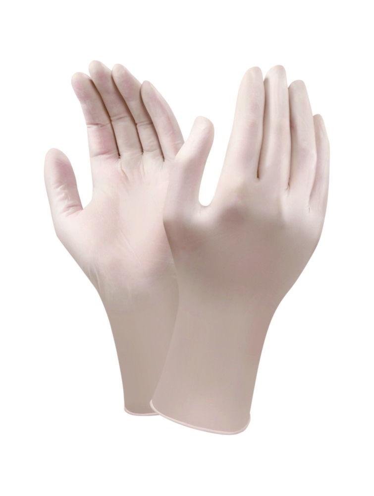 Ansell Nitrilite Size M (7-7½) White "Silky" Formel Gloves 305mm Pack of 100
