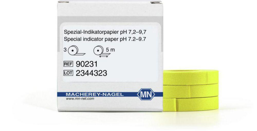 Macherey-Nagel Special Indicator Paper pH 7.2–9.7 Refill Pack of 3 Rolls

