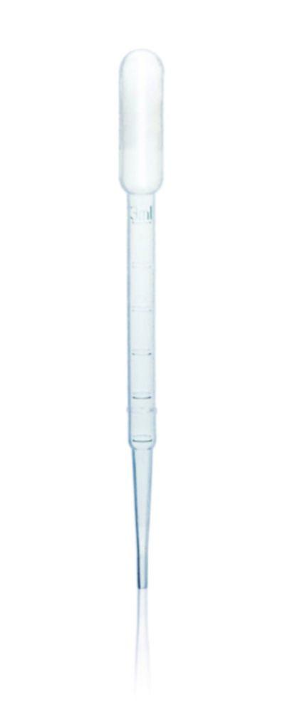 BRAND Pasteurpipetten 3 ml, PE-LD /0.5 ml, Saugvol. max. 3.5 ml, Tropfenzahl/ml 21, VE=500