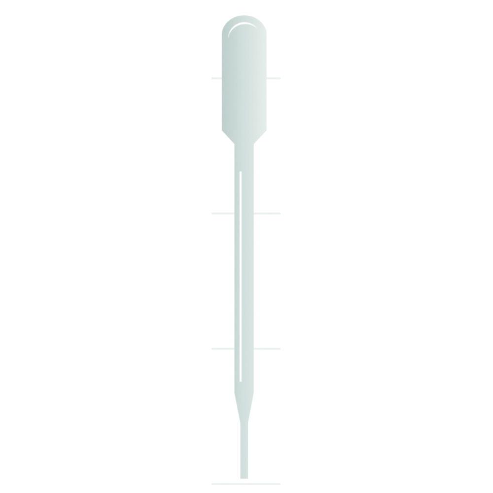 Thermo Samco 7 mL Non-Sterile Blood Bank Transfer Pipets (PET, No Label, Pack of 250)​
