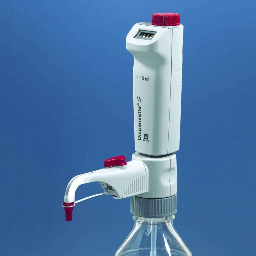 BRAND Dispensette S Digital 2.5-25 mL with Recirculation Valve