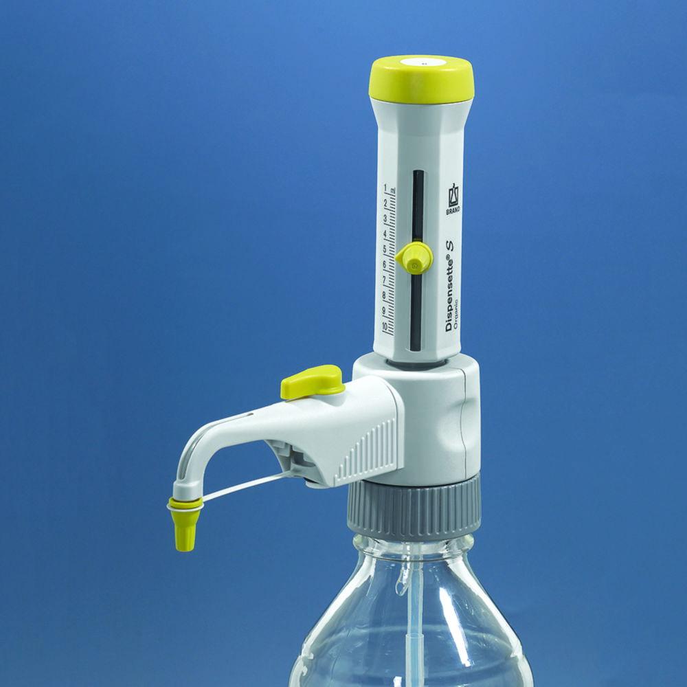 BRAND Dispensette S Organic Analog Variable 2.5-25 mL with Recirculation Valve