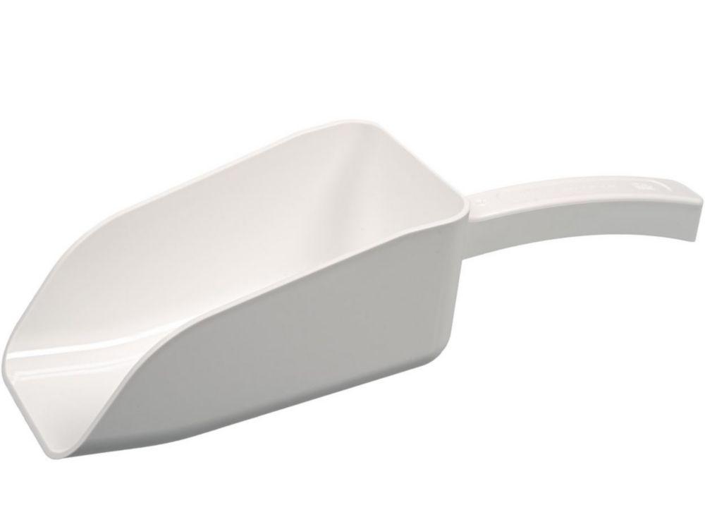 Bürkle LaboPlast Sample Scoop 500 ml without Lid, PS, White, Disposable, Pack of 10