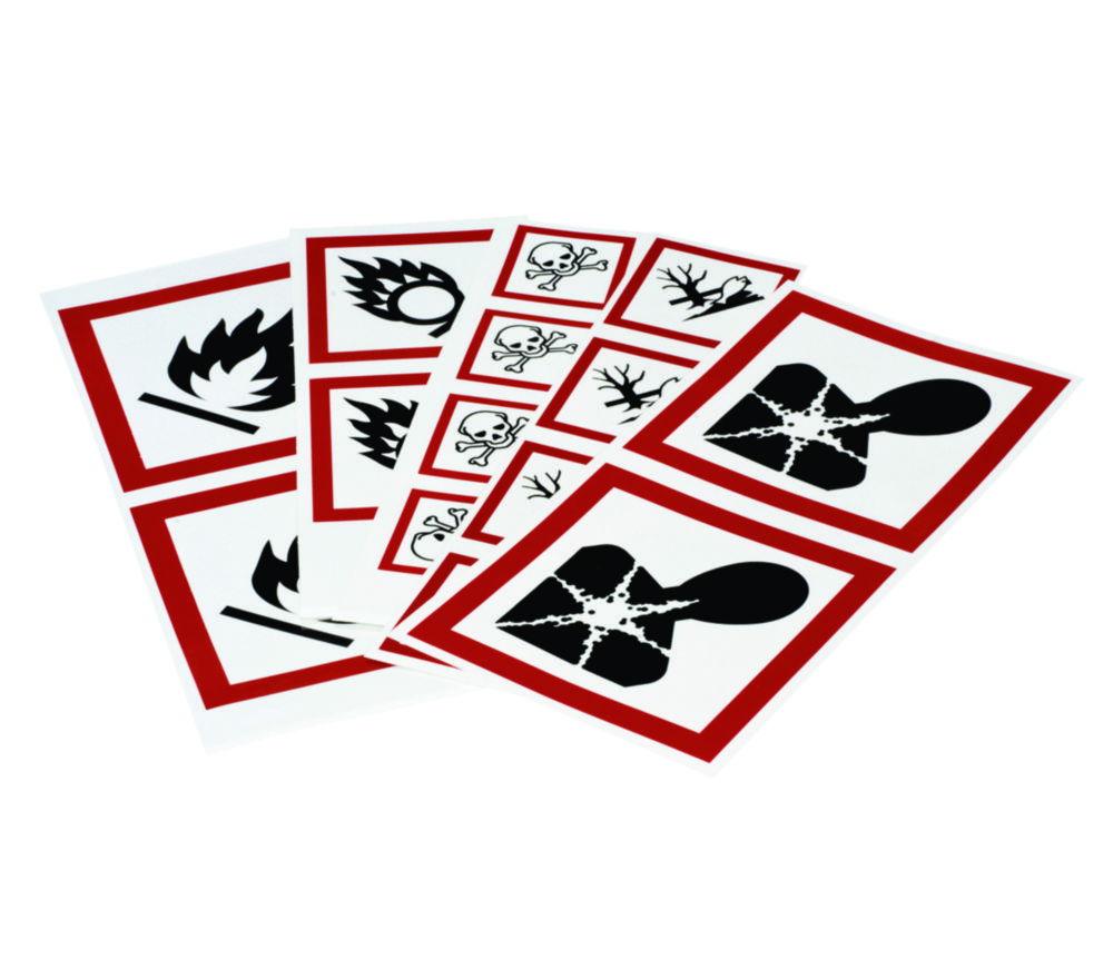 Brady GHS Symbol "Hazardous to the Environment" PIC 1806-100x100-B7541-CRD 100x100 mm, Card, Pack of 4