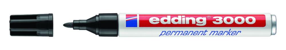 edding Permanent Marker Black, Line Width Approx. 1.5–3 mm