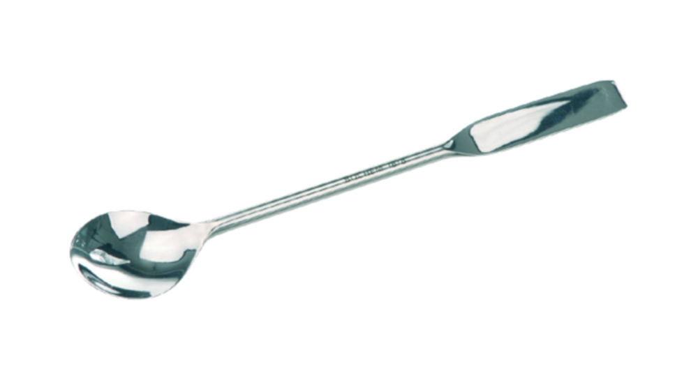BOCHEM Spatula with Spoon, 210x12 mm, 18/10 Steel, Antimagnetic