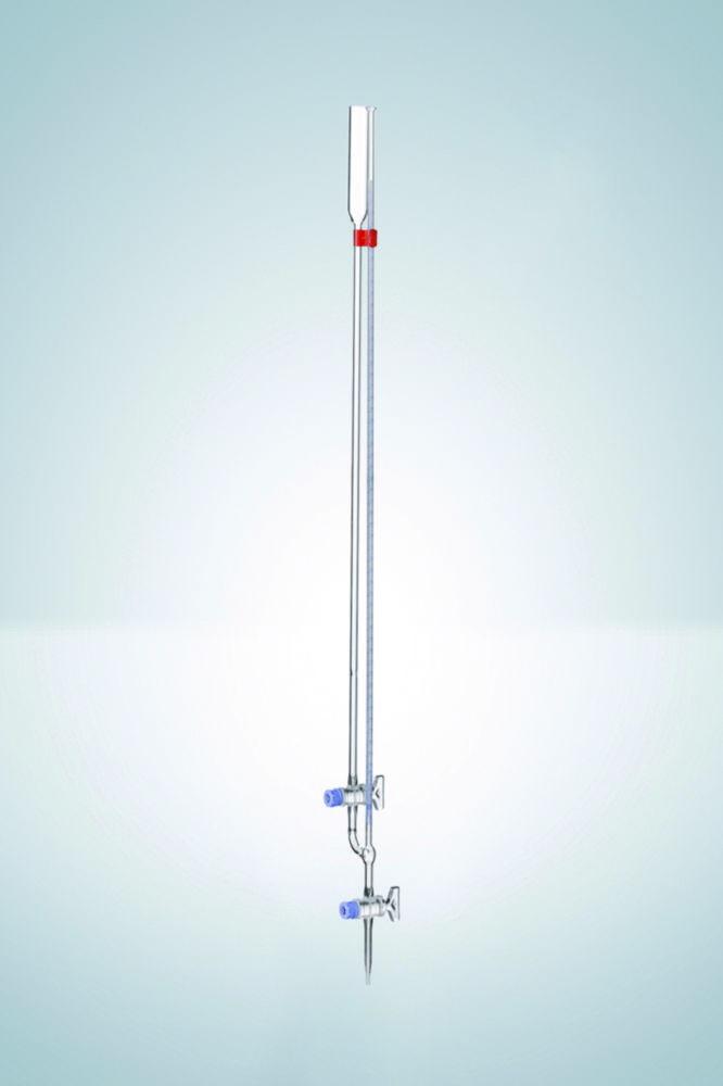 Hirschmann Laborgeräte Micro Burette 5:0.02 ml, Bang Pattern, Duran Class, SB, Straight Stopcock, NS Glass Key