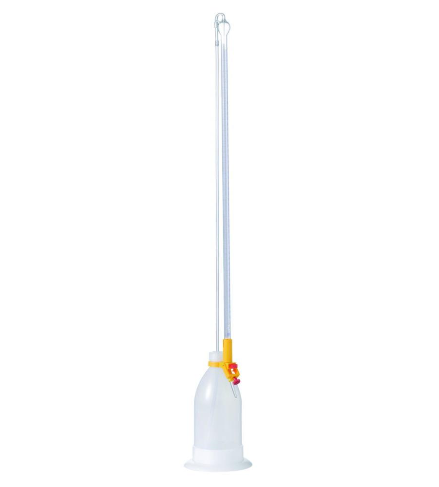Hirschmann Laborgeräte Dr. Schilling Automatic Burette 25:0,1 mL – Blue Graduation, Fast Flow