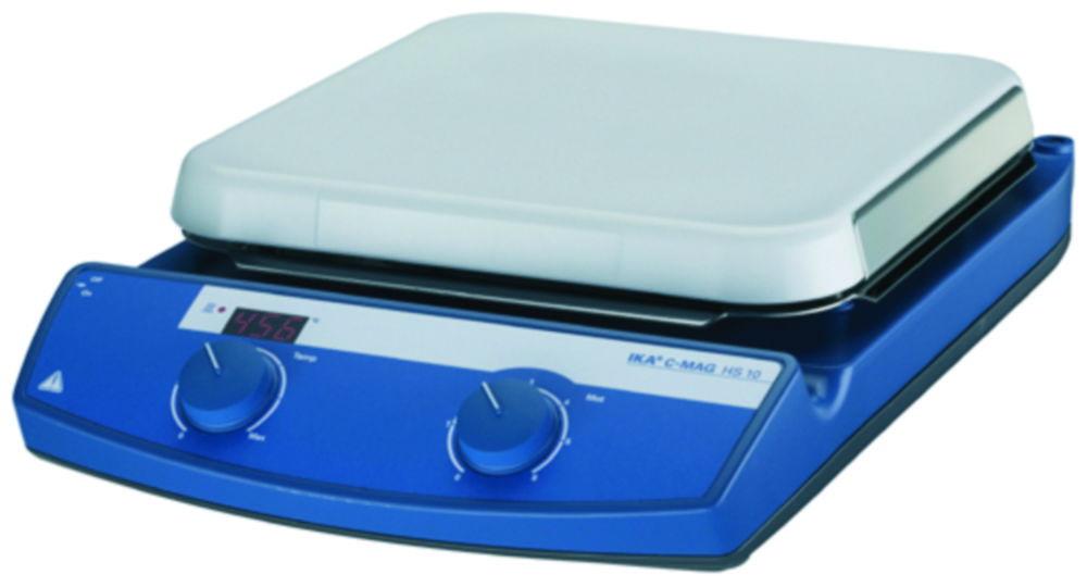 IKA Magnetic Stirrer C-MAG HS 10 S 3 with Heating, Glass Ceramics Heating Plate with CH Plug