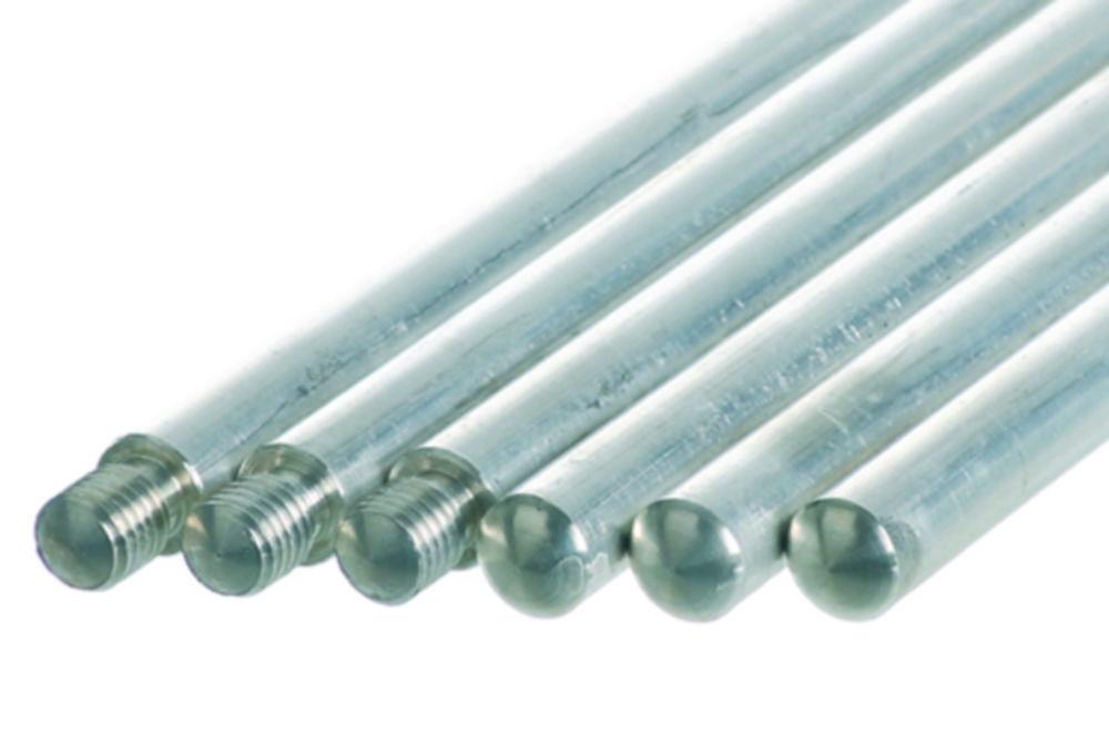 BOCHEM Support Rod, Steel, Galvanized, 12 mm O.D., M10 Thread Length 1000 mm