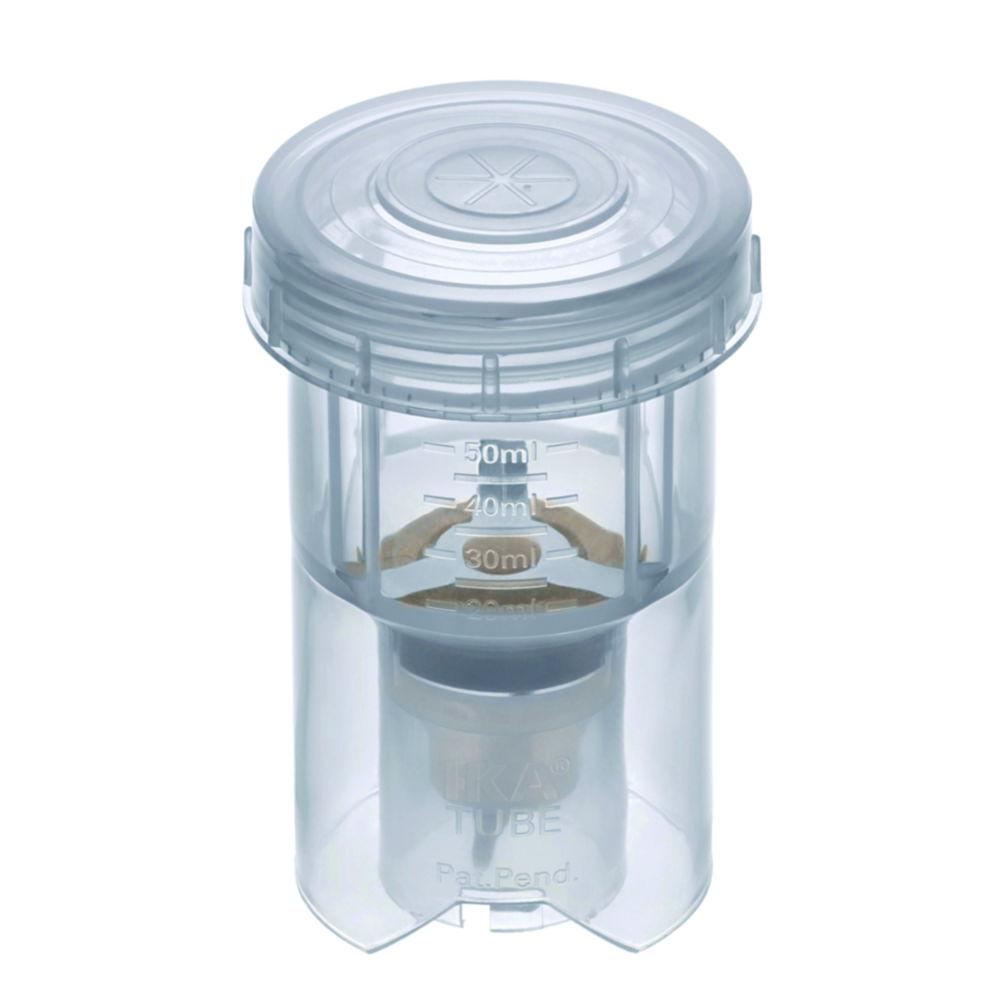 IKA Tubes with Dispersing Element DIS-50-S-M 50 ml, Stainless Steel, Pack of 10