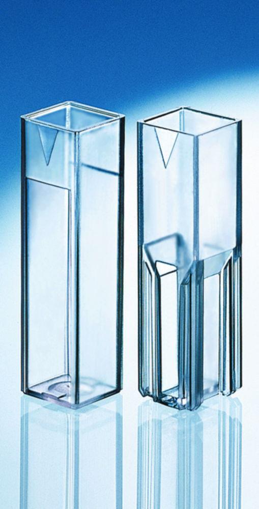 BRAND Cuvettes Makro Min 25mL 4 Optical Windows PS (Pack of 100)