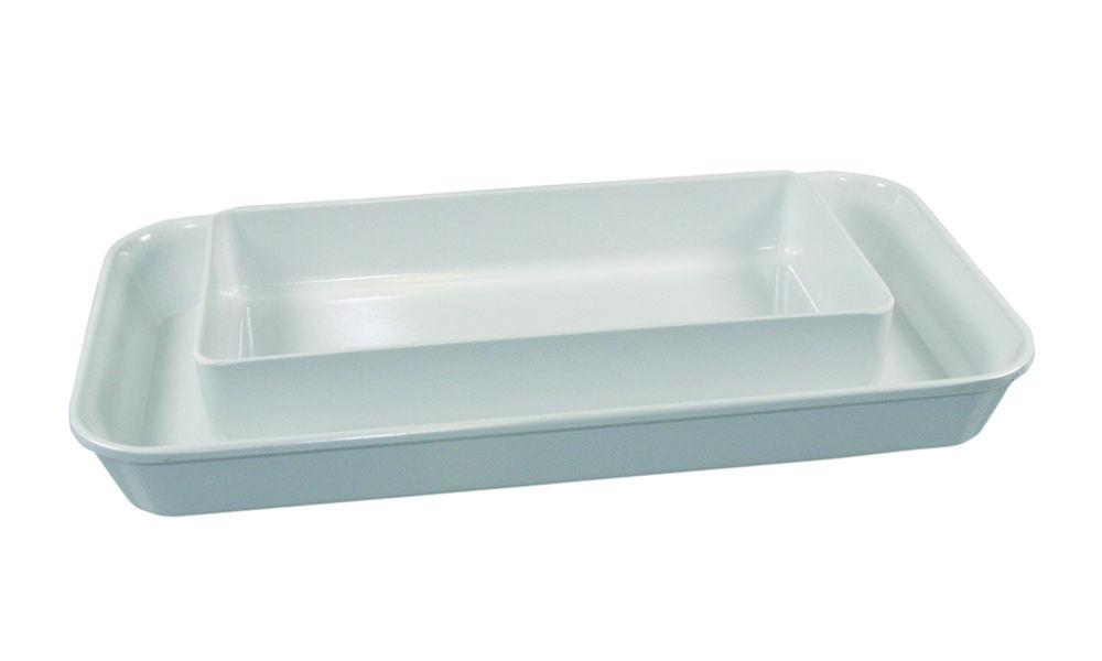 P/S Kunststoffwerke Instrument Tray 350x250x100 mm Melamine, Without Lid, 9200-184