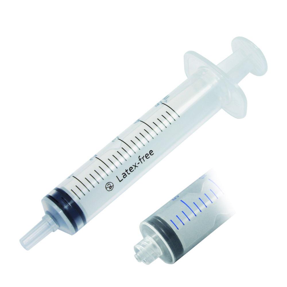 LLG Disposable Syringe 3-Part 2 mL, Luer Slip, PP, Non-Sterile, Pack of 500