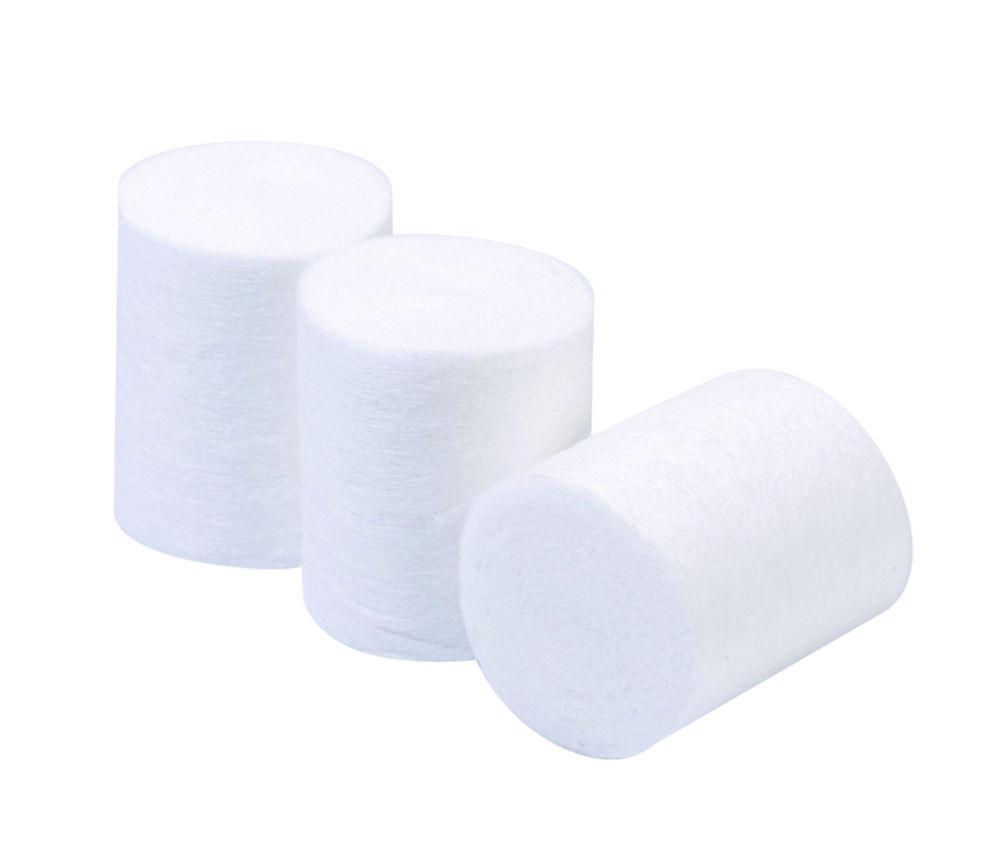 Biologix Closure 24x30mm, Degreasing Fibre for Narrow Drosophila Vials, Pack of 10x100