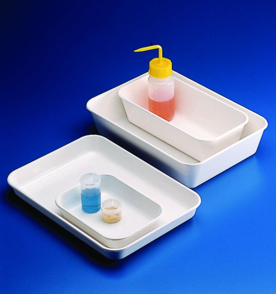 Kartell Tray Suitable for Foodstuffs and General Laboratory Use ABS White 300 x 409 x 42 mm