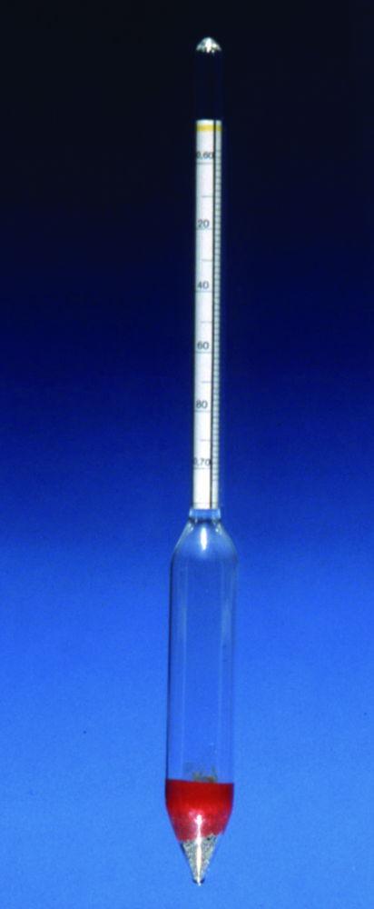 GECO Density Hydrometer (0.900-1.000 g/ml, Suitable for Calibration, Without Thermo Scientificmeter, 250 mm)