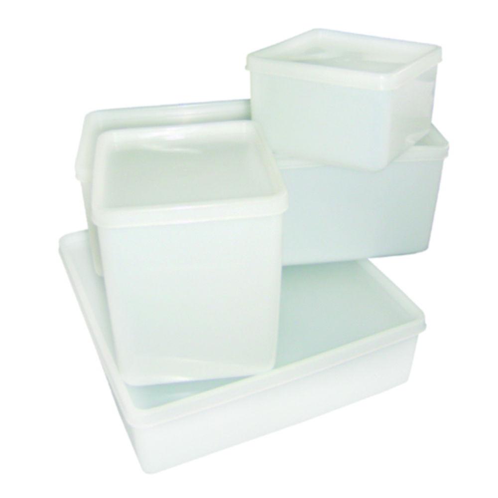 Hünersdorff Freezer Box PP with Lid/Cap – 2.0 ltrs, 208x208x64 mm