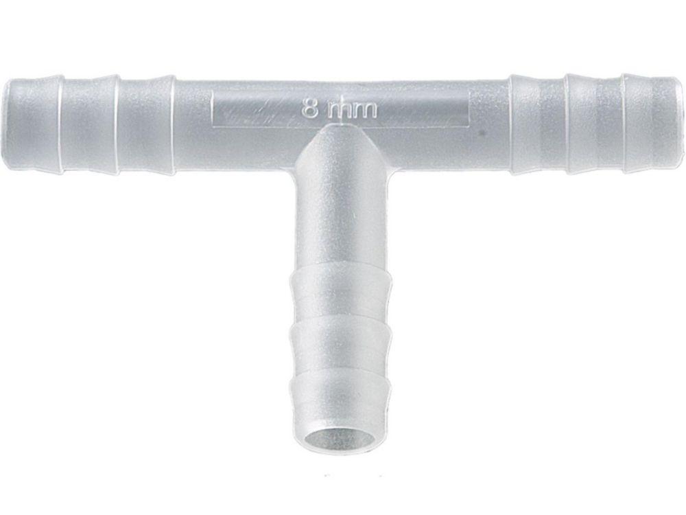Bürkle T Connector 7-9 mm, PP Cylindrical Spouts, Pack of 10