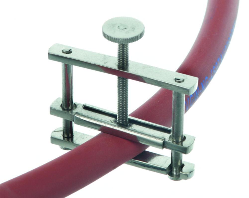 BOCHEM Screw Cock Type Hoffmann B=40mm, Nickel-Plated Brass, with Flap