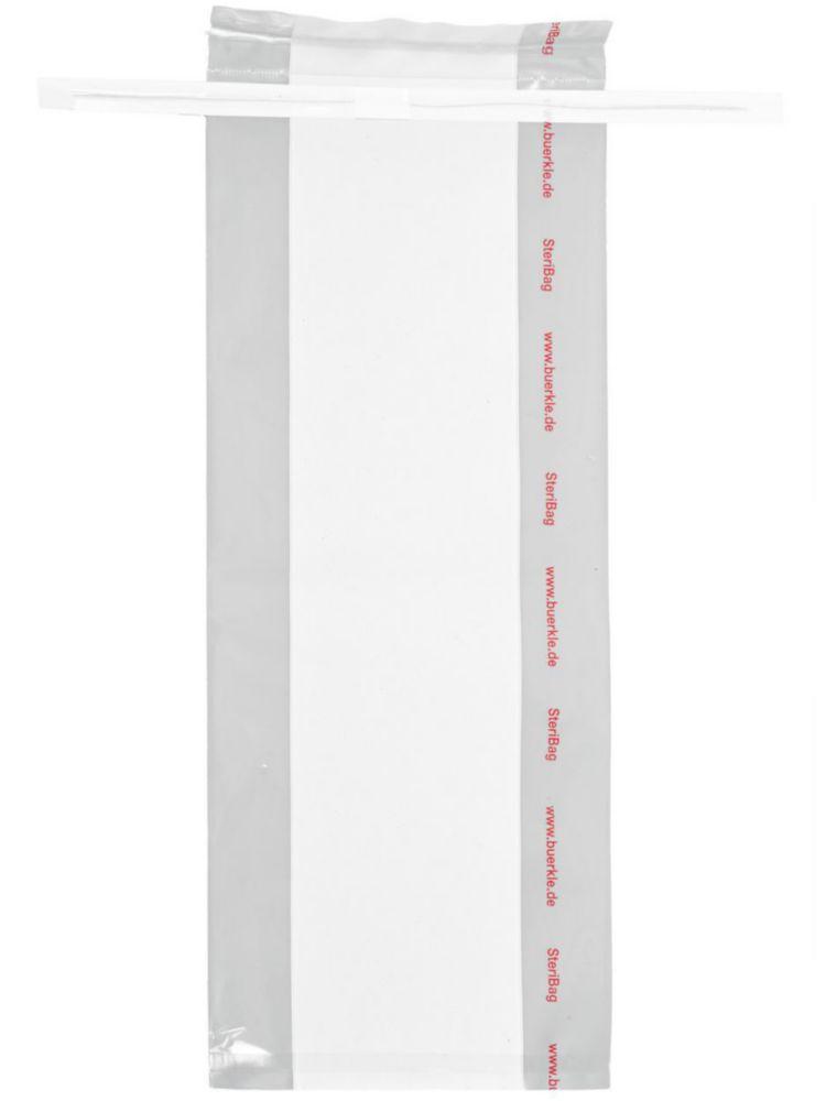Bürkle SteriBag Sample Bags 800 ml, 114x305 mm with Write-on Panel, Sterile, Pack of 500
