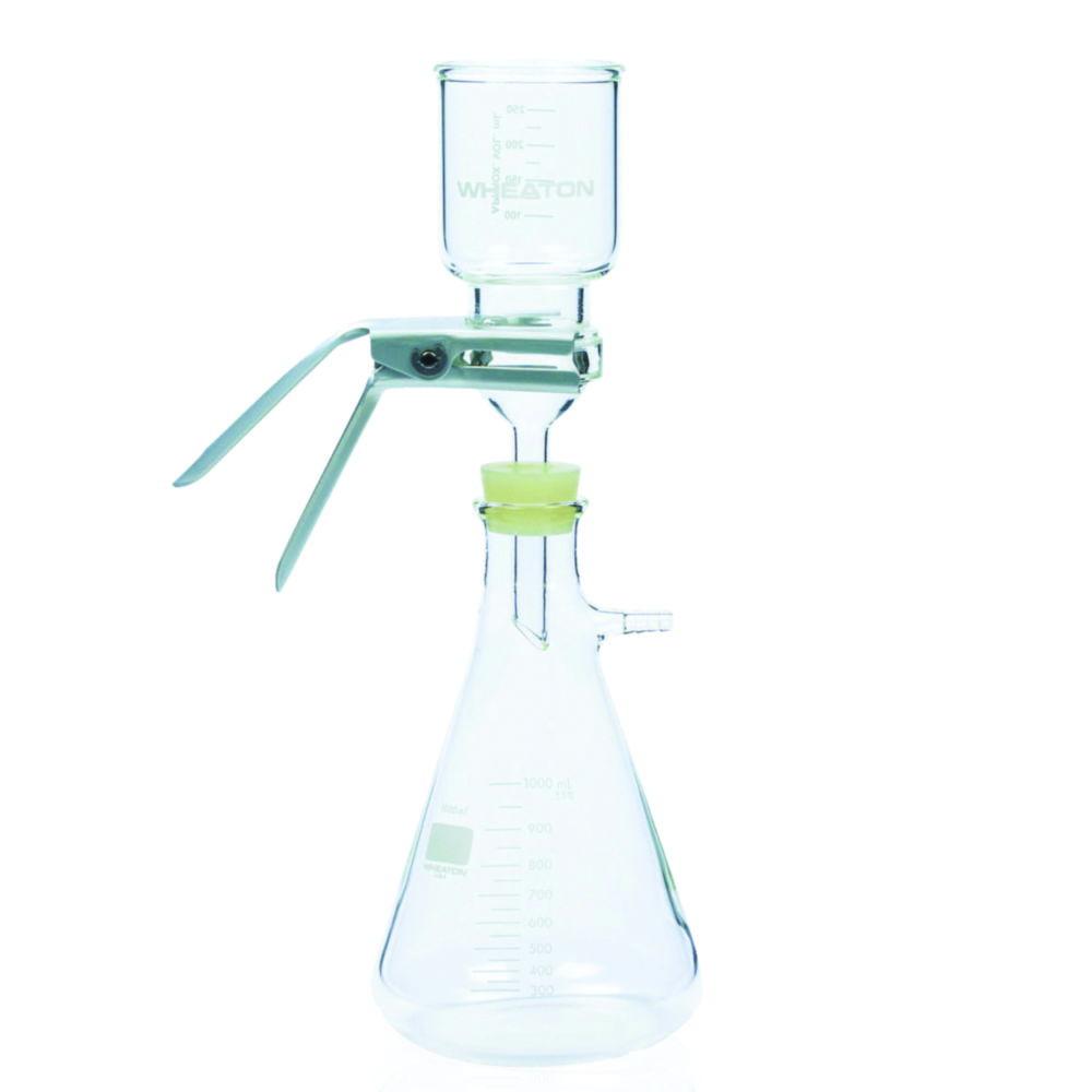 DWK Wheaton 47mm Clear Type I Borosilicate Vacuum Filter

