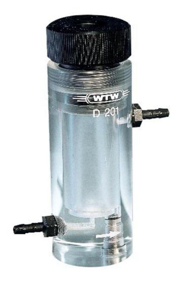 Flow-through vessel D 201 for laboratory and field electrodes