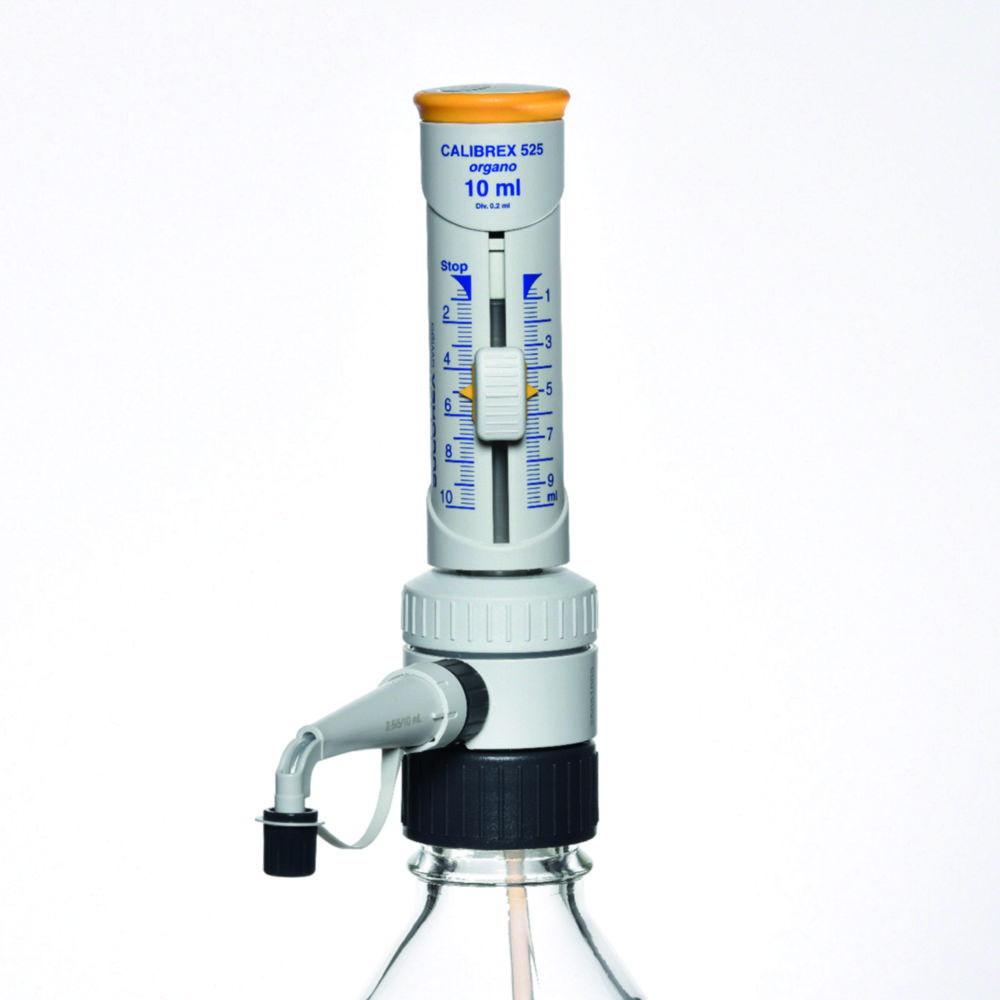 SOCOREX Dispenser Calibrex Organo 525 1-10 ml, Ground Glass Plunger, Autoclavable