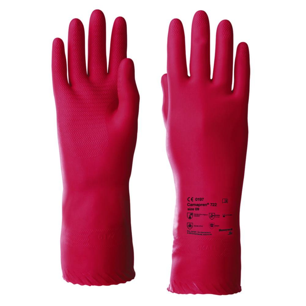 Honeywell Camapren 722 Size 10 Protecting Glove Polychloroprene Red Length 300 mm 0.6 mm Pair

