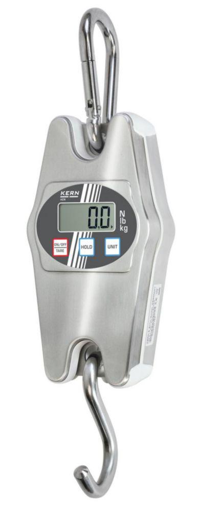 Kern Hanging Balance, HCN 50K100IP, 50 kg / 100 g, Stainless Steel IP65