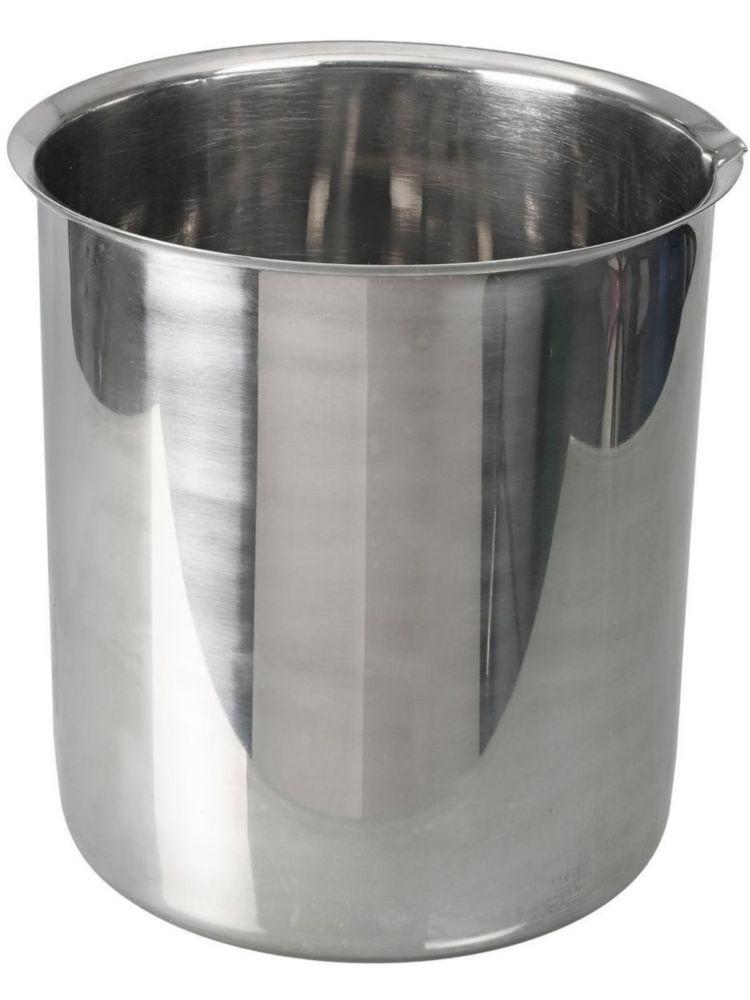 Laboratory beaker 5000ml stainless steel, AISI 304