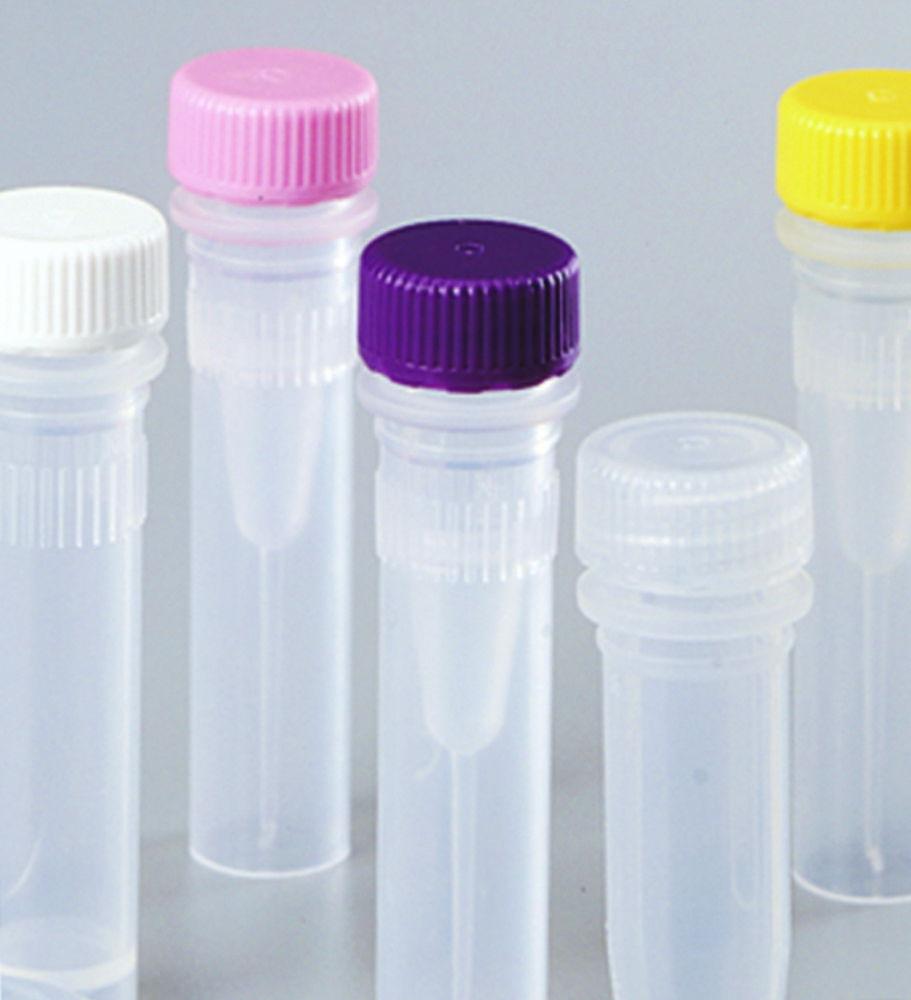 Thermo Nalgene Low Profile Amber Lid for Screw Vials 2mL Pack of 1000