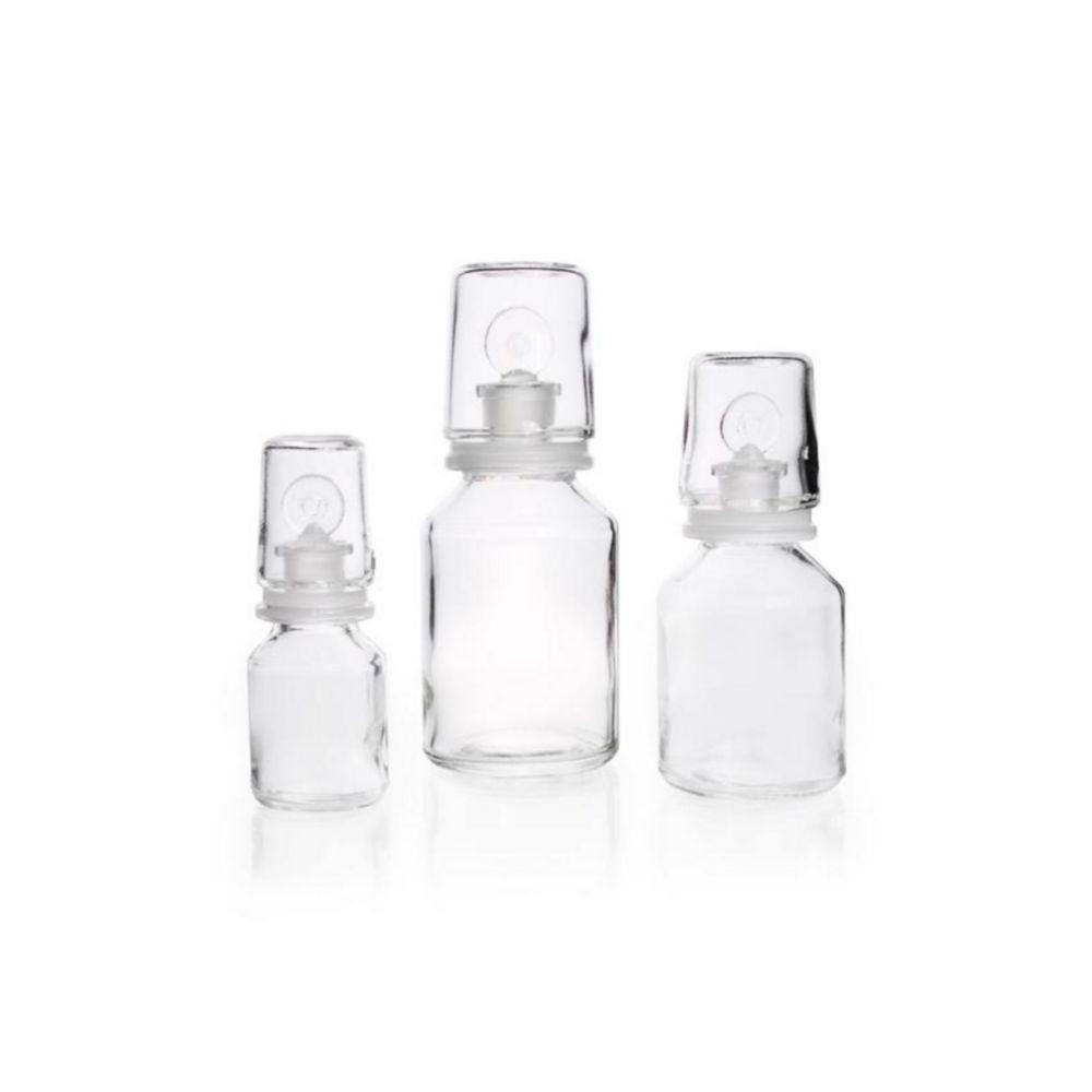 DWK Duran Acid Cap Bottle, 1000ml, with NS Pennyhead Stopper, Clear Glass