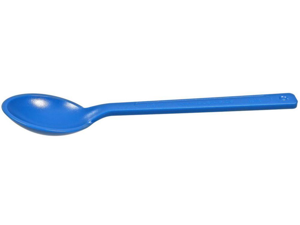Bürkle SteriPlast Spoon 2.5ml, PS Length 127mm, Blue, for Food, Pack of 100