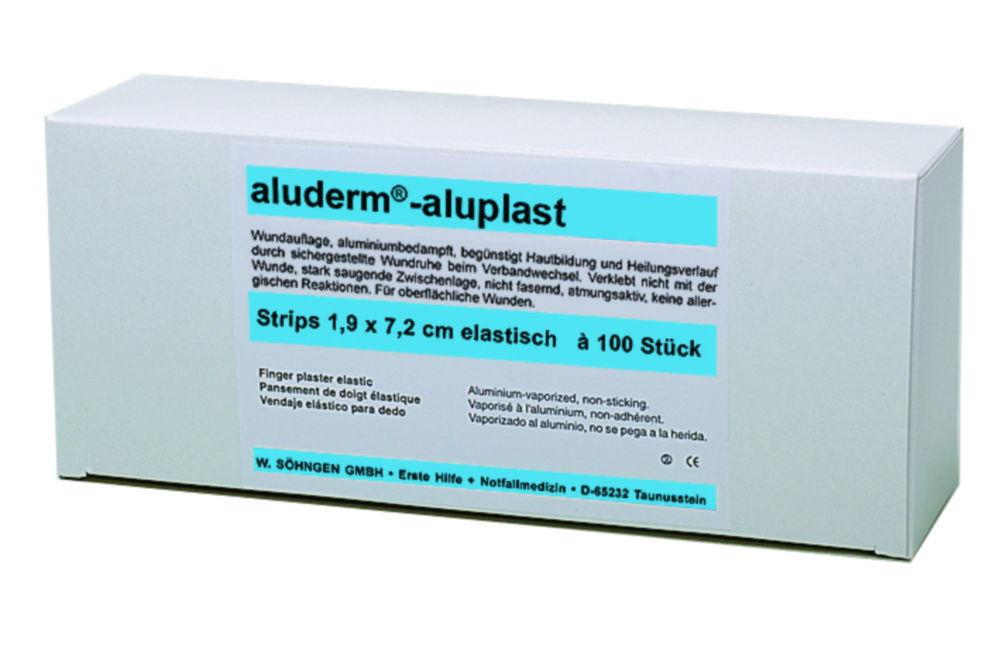W.Söhngen Aluderm Aluplast Elastic Strips 19 x 72 mm Pack of 100

