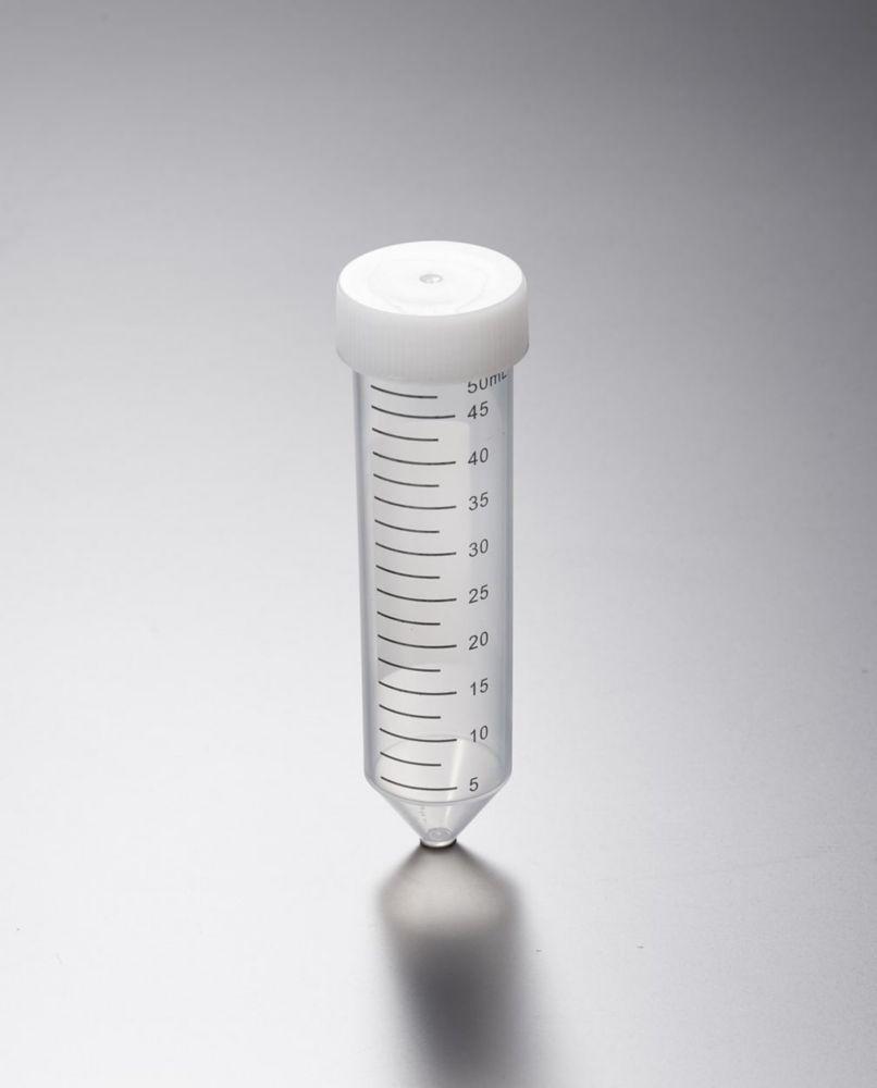 Centrifuge Tubes 50ml chonical, w. cap, metal free, in paper rack, sterile, pack of 20x25