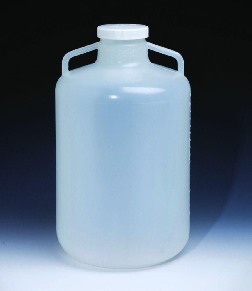 Thermo Nalgene Wide Neck Carboy with Handle, 10L, Polypropylene​