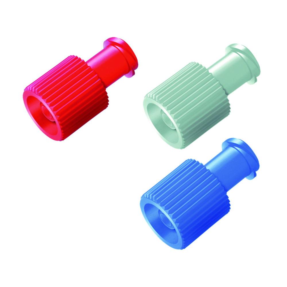 B. Braun Combi-Stopper Closure Cones Blue, Lock Internal/External