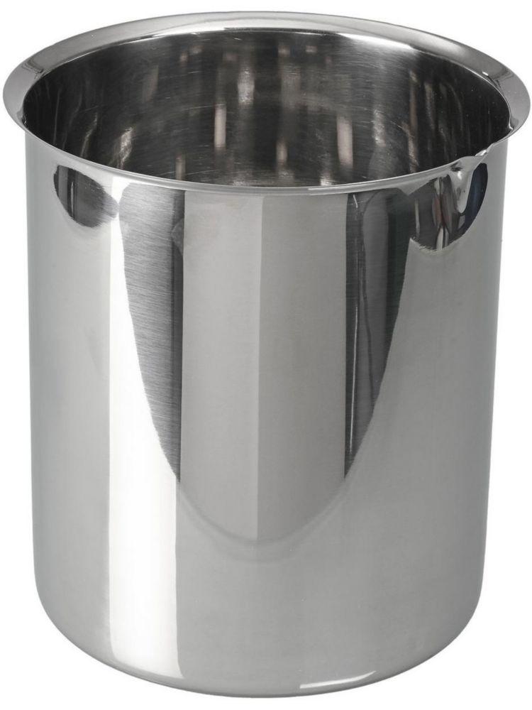 Laboratory beaker 3000ml stainless steel, AISI 304